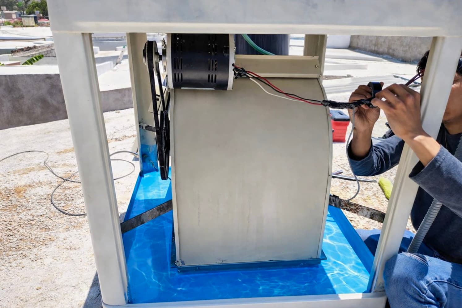 Instalación de aire acondicionado